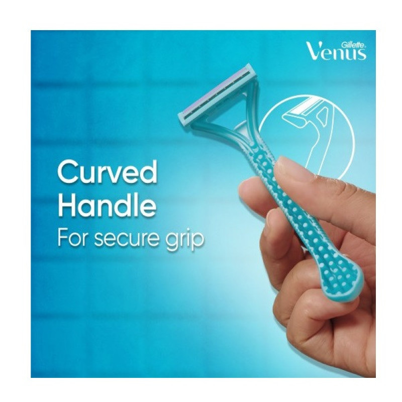 خود تراش ژیلت مدل  Simply Venus بسته 12 عددی