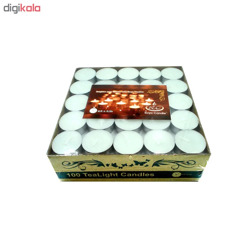 شمع وارمر رویا کندل مدل CVR1 بسته 100 عددی
