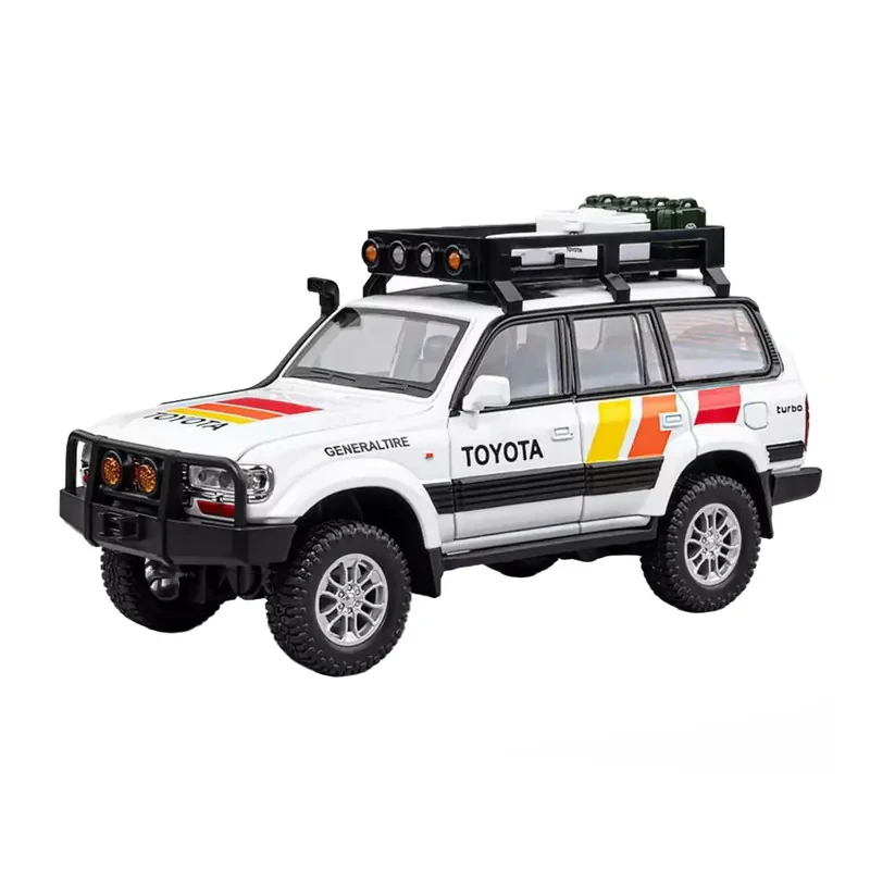 ماکت ماشین چه ژی مدل تویوتا لندکروزر Toyota Land Cruiser LC80 کد W100