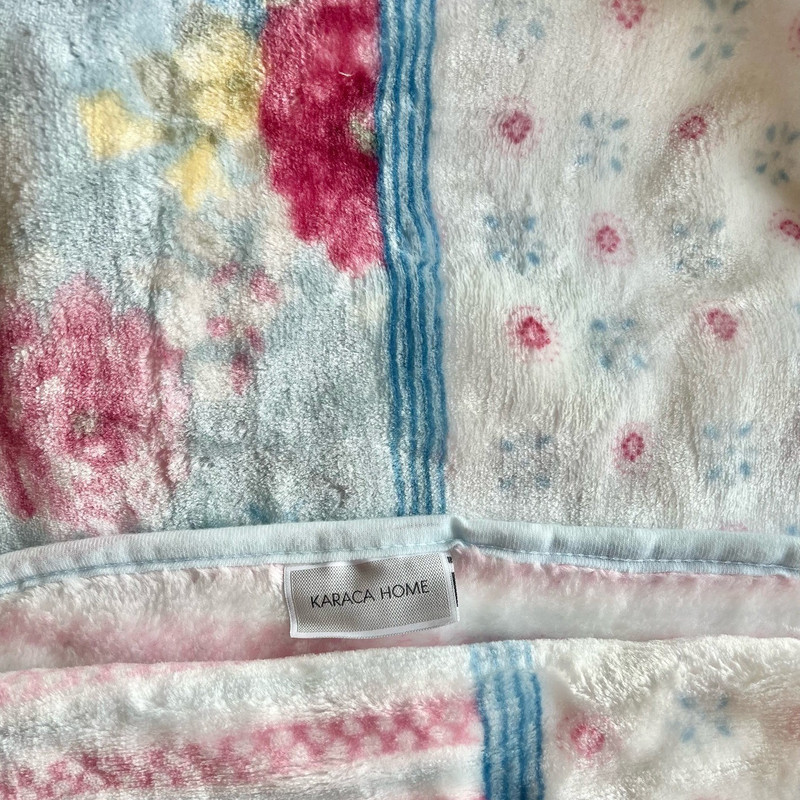 پتو 2 نفر کاراجا هوم مدل New Haley Mavi سایز 240x200 سانتی‌متر