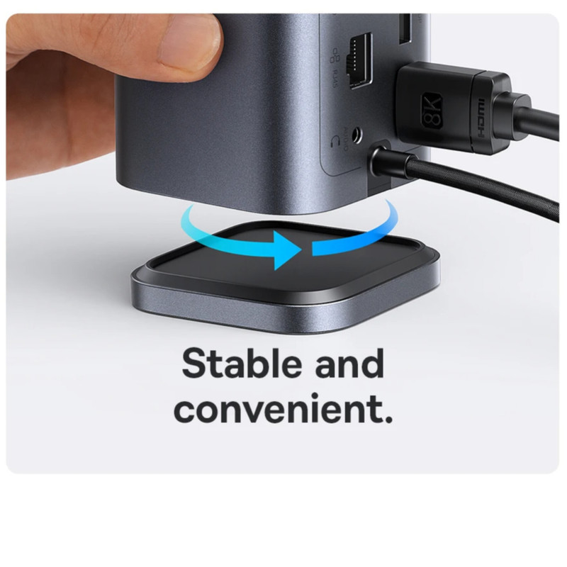 هاب 11 پورت USB-C بیسوس مدل BS-OH137  Spacemate Series