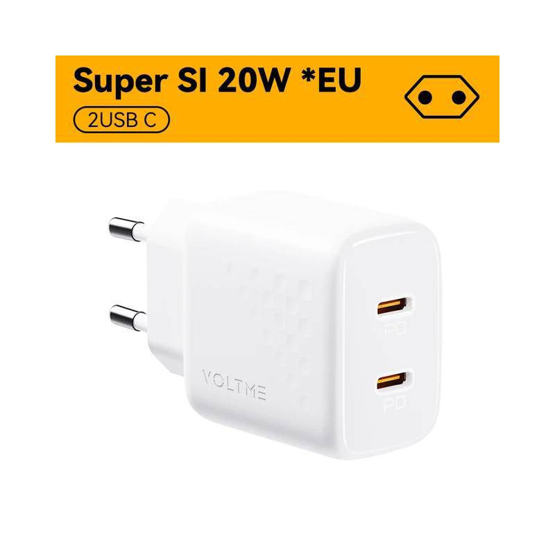 شارژر دیواری 20 وات ولت می مدل REVO  DUO LITE