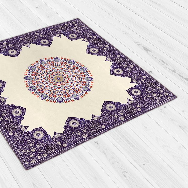رومیزی طرح اسلیمی کد 9999