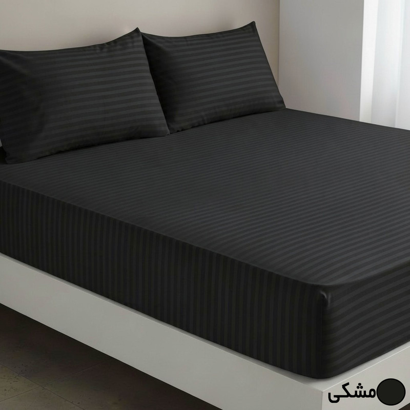 سرویس ملحفه 2 نفره 3 تکه مانیکاهوم مدل هتلی PARALLEL PLUS