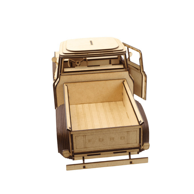 ساختنی 193 تکه مدل ماکت چوبی ماشین کد M181
