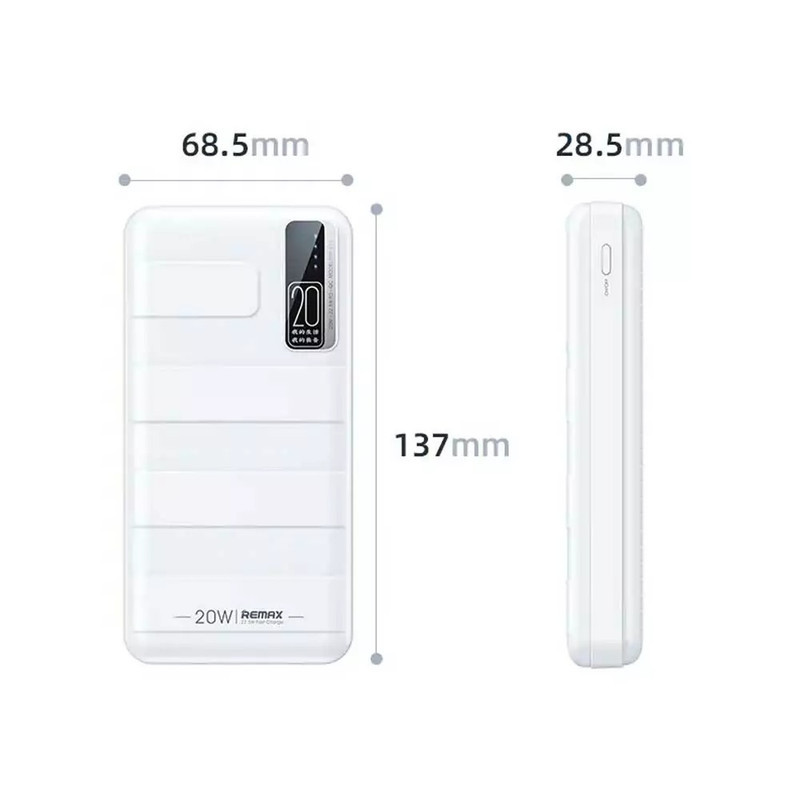پاوربانک ریمکس مدل RPP-316 ظرفیت 20000 میلی آمپر ساعت