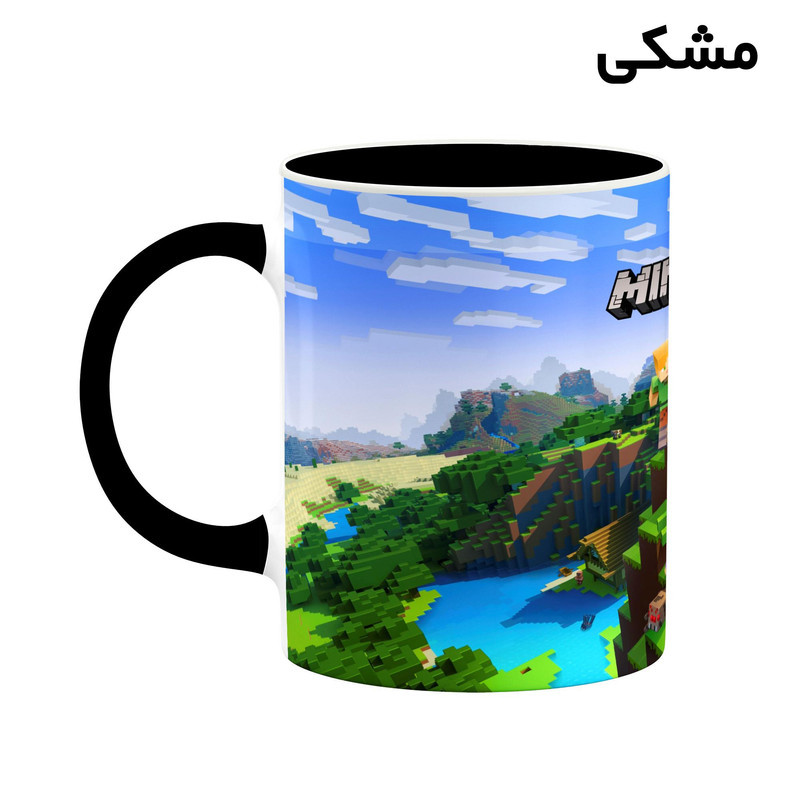 ماگ کاکتی طرح ماینکرافت minecraft مدل mgh41607