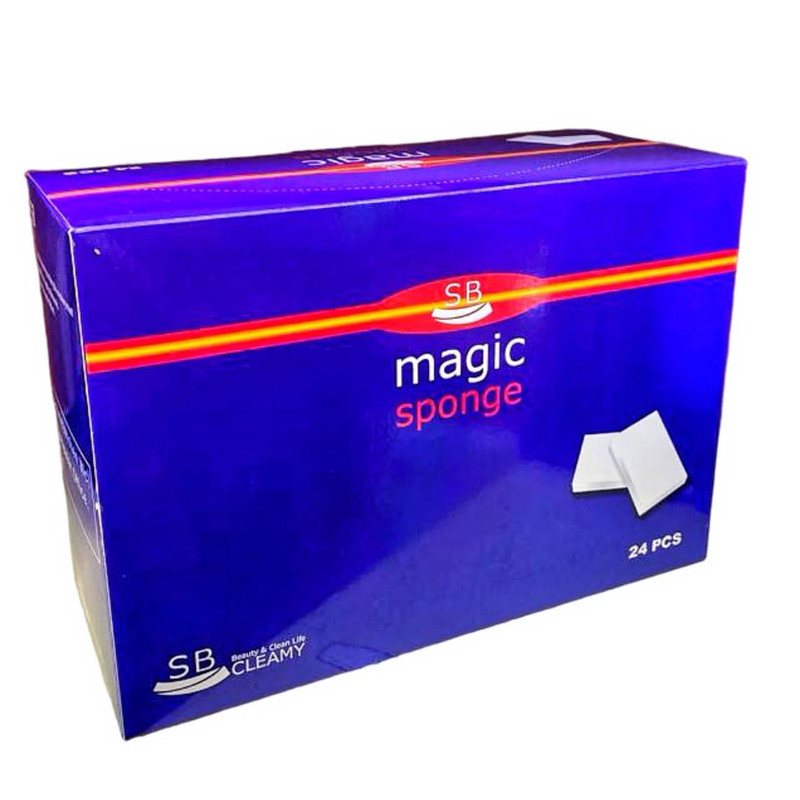 پد نظافت اس بی مدل magic sponge بسته 24 عددی