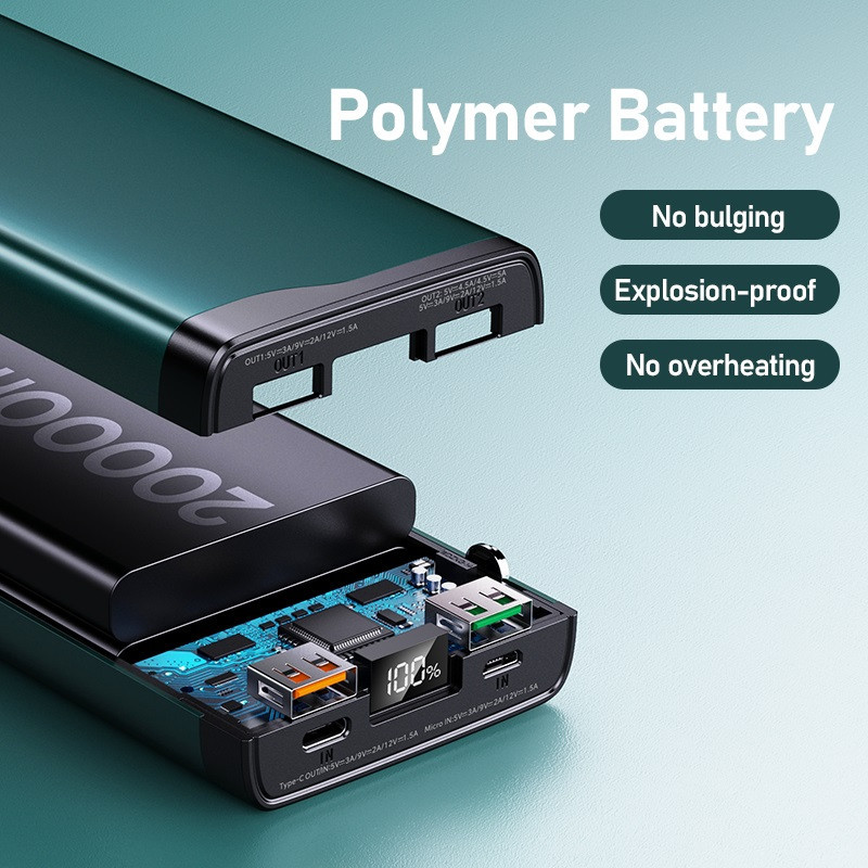پاوربانک ریمکس مدل RPP-129 ظرفیت 20000 میلی آمپر ساعت