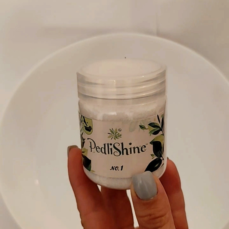 ژل پدیکور پدی شاین مدل GRE وزن 90 گرم به همراه پودر حلال پدی شاین مدل GRE وزن 125 گرم