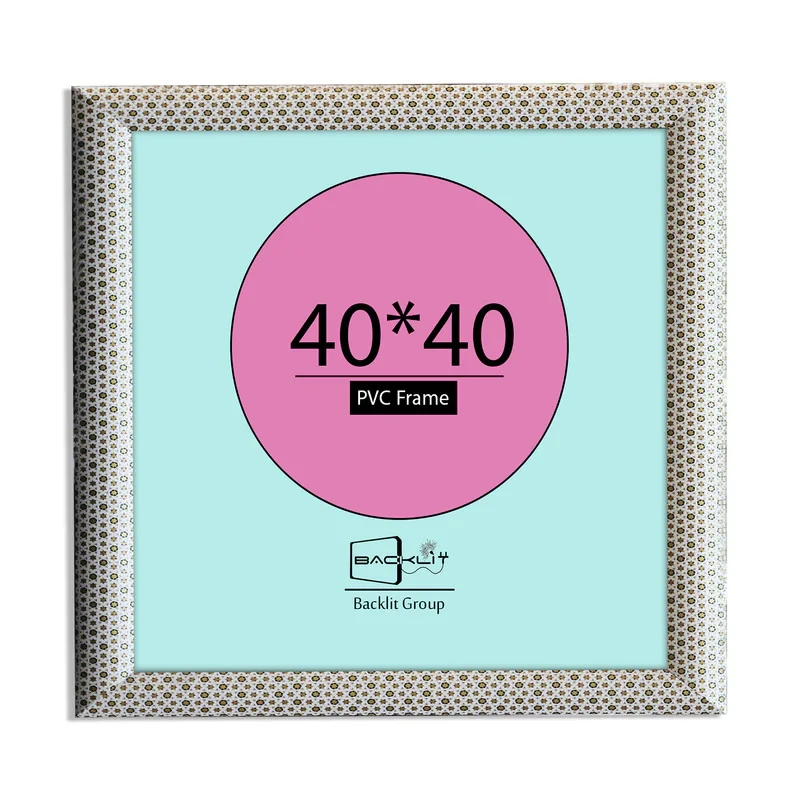 قاب عکس بکلیت طرح خاتم مدل 40x40-3CM