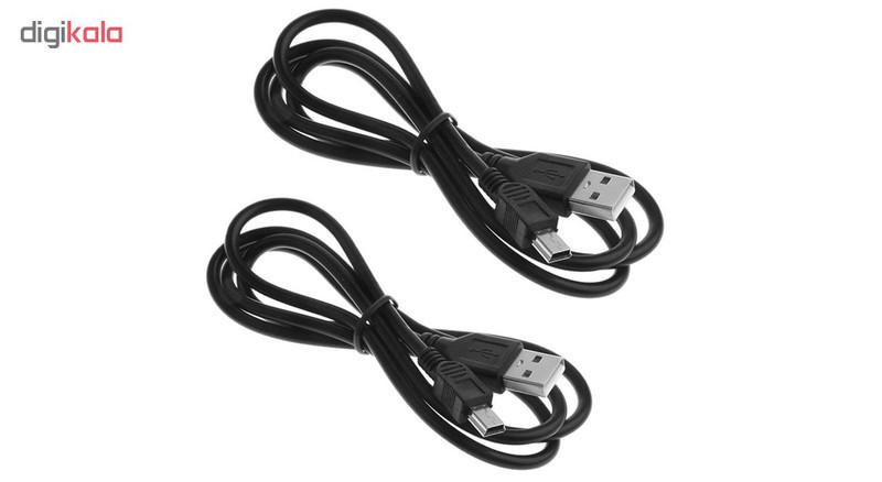 کابل USB مدل 80مناسب برای پلی استیشن 3 PS3 بسته 2 عددی