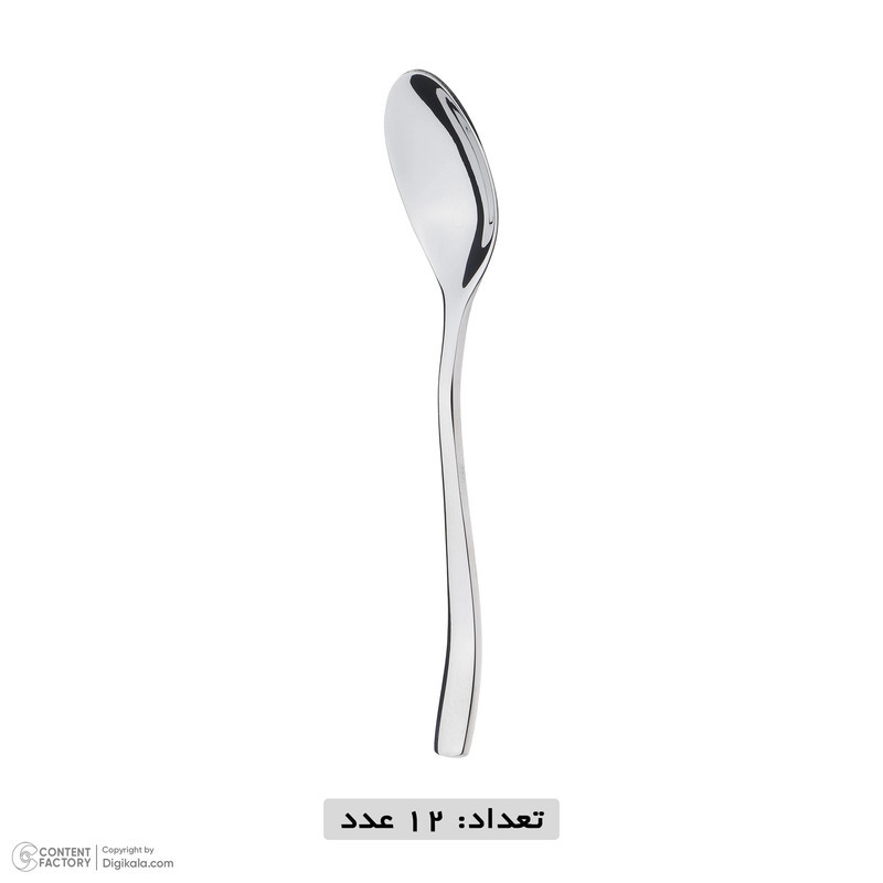قاشق چای‌ خوری ام‌ جی‌ اس مدل m043 مجموعه 12 عددی