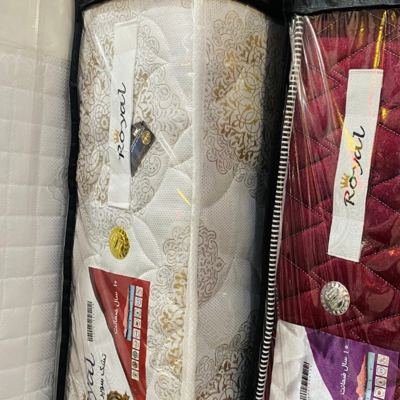تشک طبی فنری رویال مدل سناتور دو نفره سایز 200×160 سانتی متر