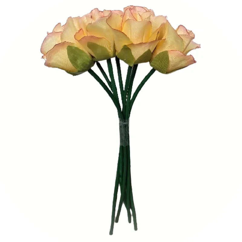 گل مصنوعی مدل رز هلندی 6 شاخه