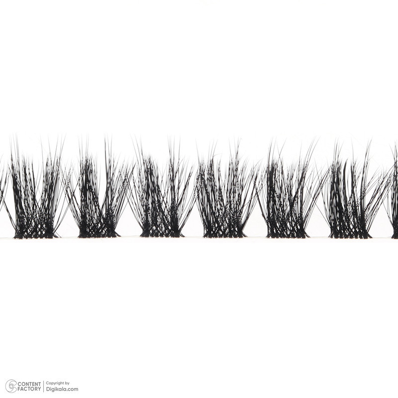 مژه مصنوعی ریسه ای رد چری مدل Feather 10 بسته 10 عددی
