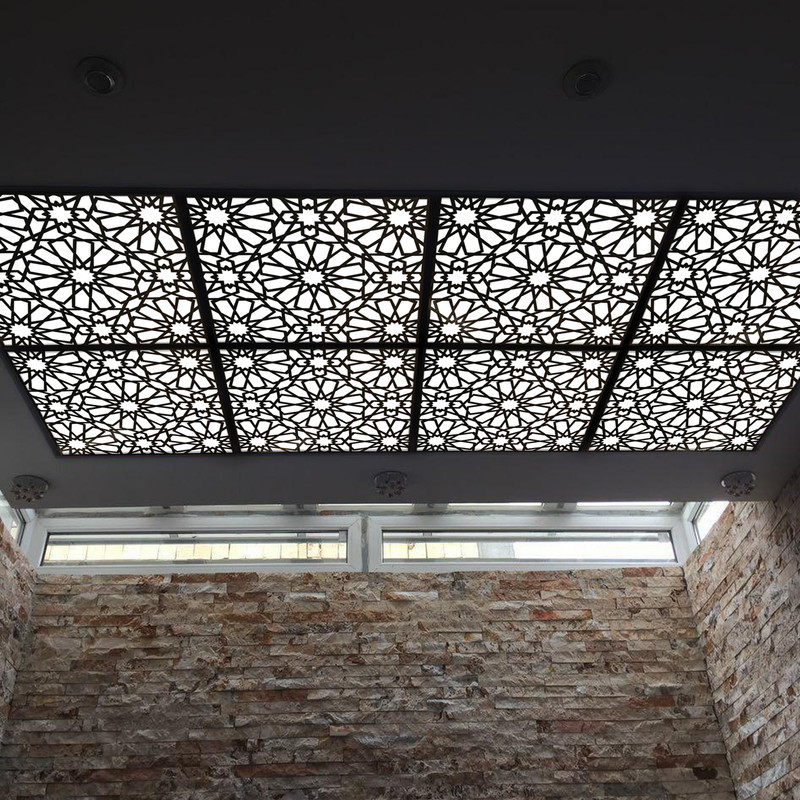 تایل سقفی آسمان مجازی بنی دکو مدل مدل MC04 اندازه 60x60 سانتی متر