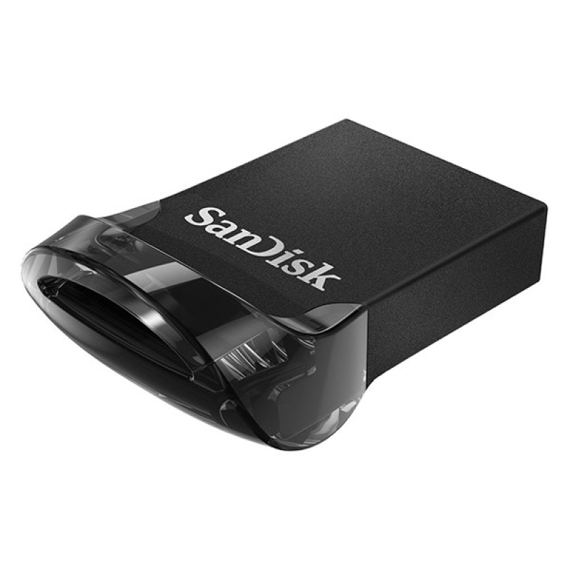 فلش مموری سن دیسک مدل ULTRA FIT CZ430 ظرفیت 512 گیگابایت با رابط USB 3.1 فوق‌سریع، طراحی فوق‌کوچک، نرم‌افزار امنیتی SanDisk SecureAccess و قابلیت بازیابی فایل RESCUEPRO Deluxe، مناسب ضبط خودرو و تلویزیون