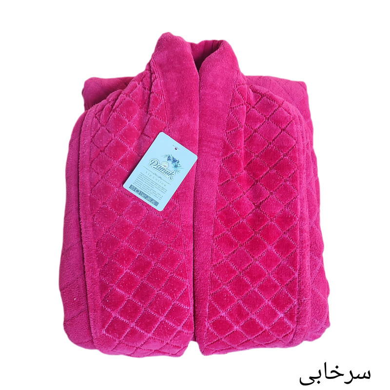 حوله پالتویی پاموک طرح تنپوش شطرنجی سایز 125