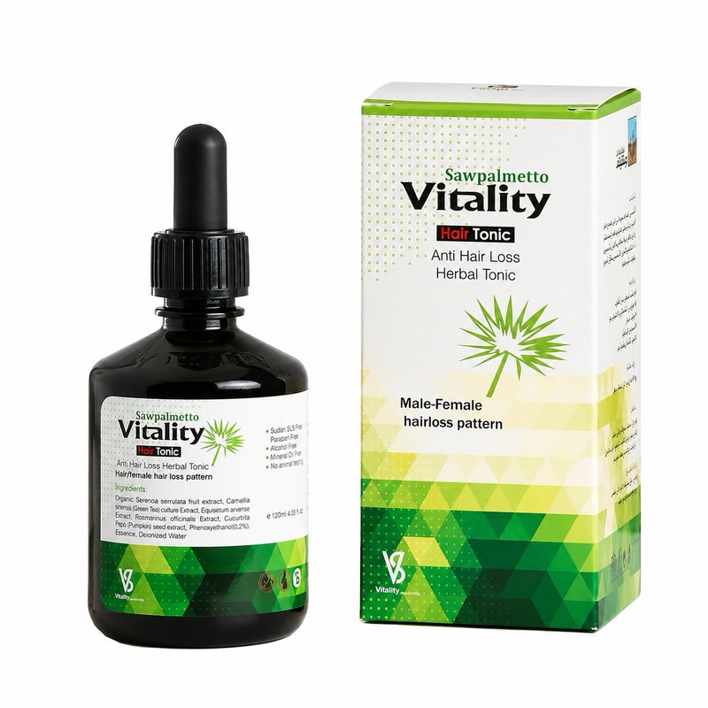 سرم ضد ریزش مو ویتالیتی مدل herbal مناسب برای انواع مو حجم ۱۰۰ میلی‌لیتر