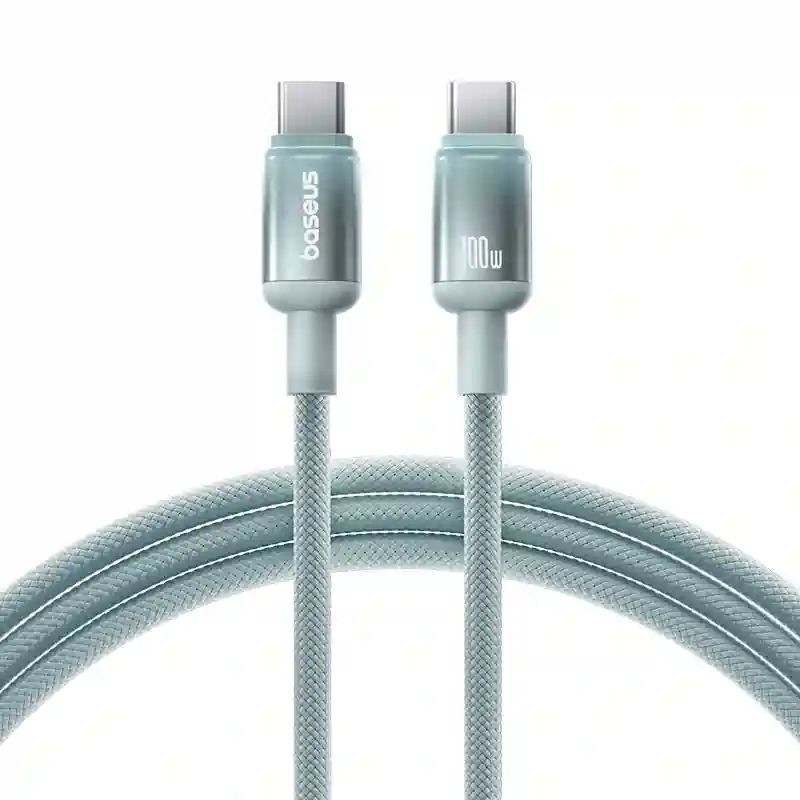 کابل USB-C بیسوس مدل Discolor Series 100W طول 2 متر