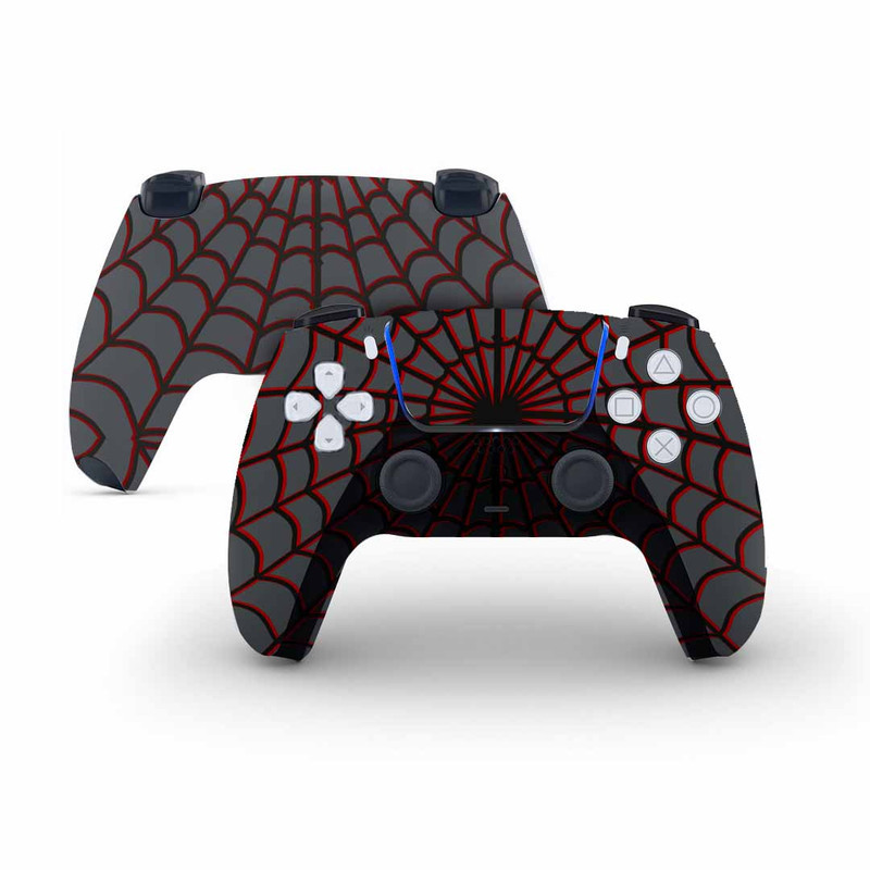 برچسب کنسول و دسته بازی و هدفون PS5 مدل Spider man