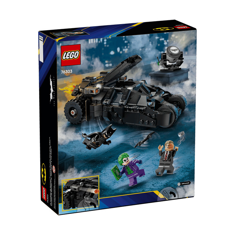 لگو 429 تکه سری DC  مدل Batman Tumbler vs Two-Face and The Joker کد 76303