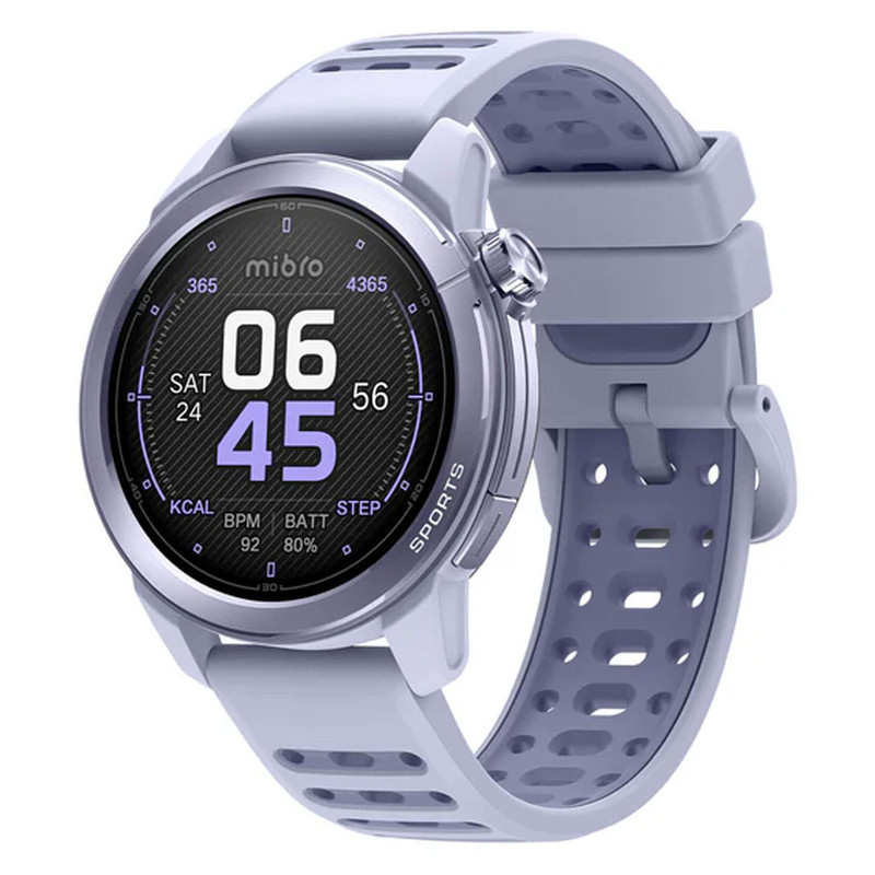 ساعت هوشمند 46 میلی‌متری میبرو مدل GS Active2 با بند سیلیکونی