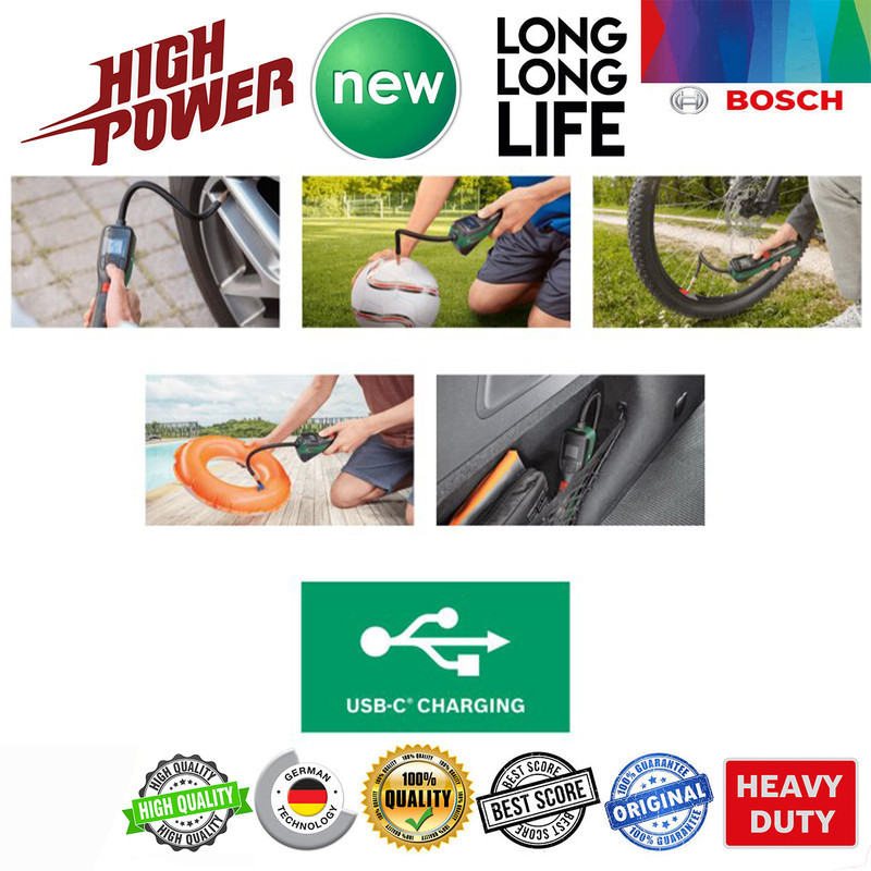 پمپ باد شارژی بوش مدل حرفه ای Easy Pump 3.6