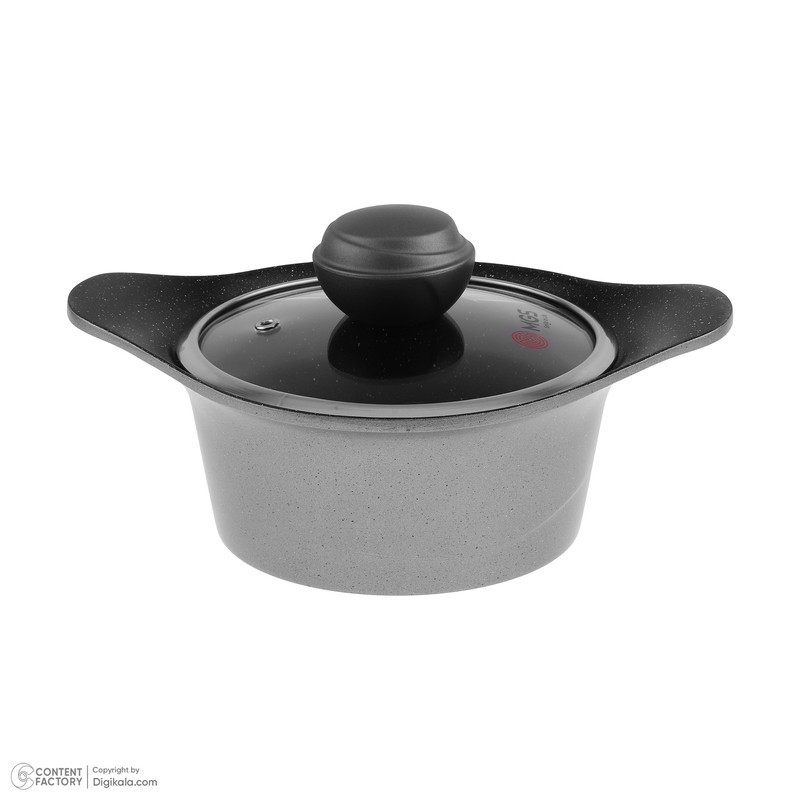سرویس تابه و قابلمه گرانیتی 12 پارچه ام جی اس مدل KC1216