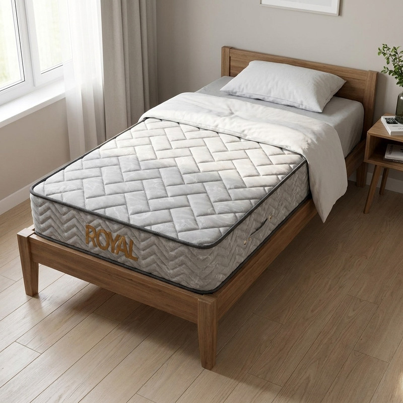 تشک رویال مدل طبی فنری یک نفره سایز 90x200 سانتی متر