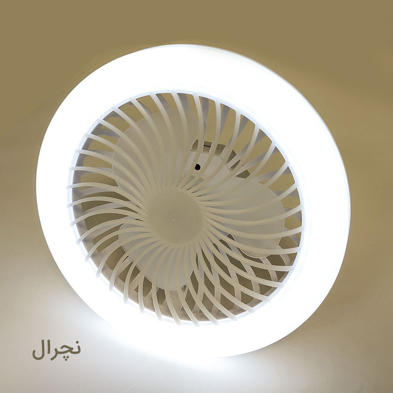 چراغ آویز چادر مدل فن دار کد 629