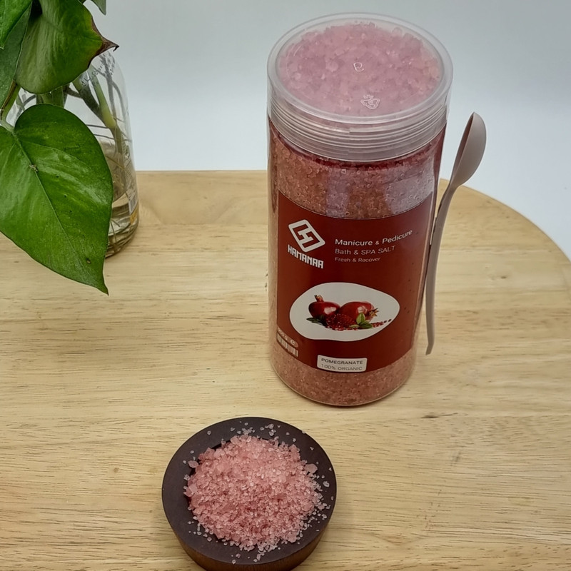 نمک حمام هامانا مدل Pomegranate وزن 950 گرم