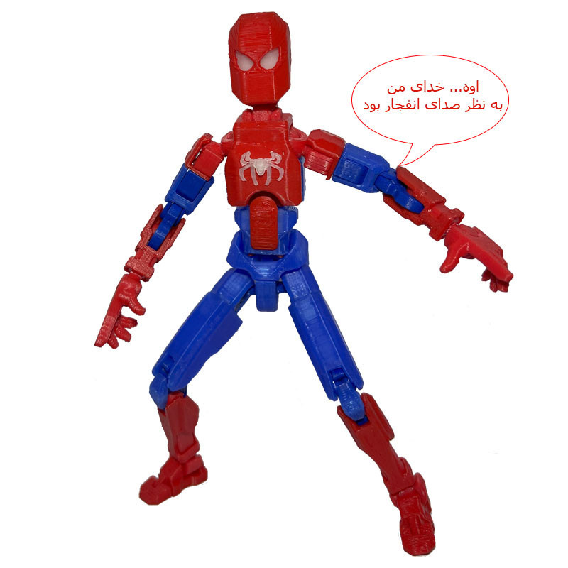اکشن فیگور مدل Dummy 13 طرح مرد عنکبوتی