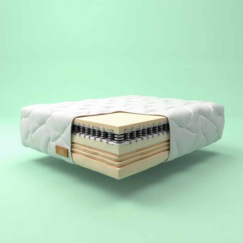 تشک طبی فنری رویال مدل یاتاک تک نفره سایز 200×90 سانتی متر