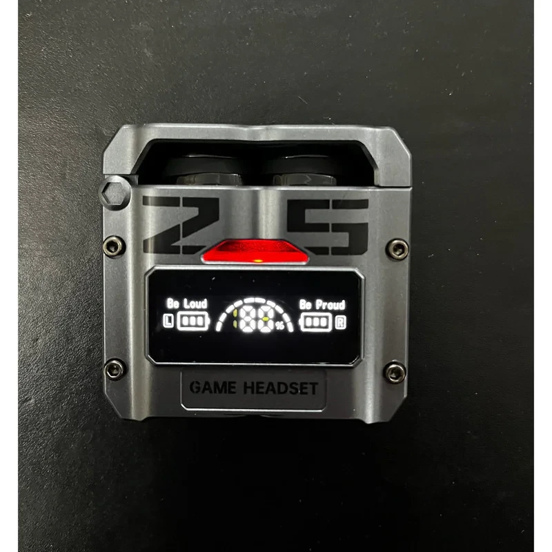 هدفون بلوتوثی دامیکس مدل M25-game بدون قابلیت نویز کنسلینگ، درگاه شارژ USB Type-C، امکان استفاده به صورت پاور بانک مقاوم در برابر آب