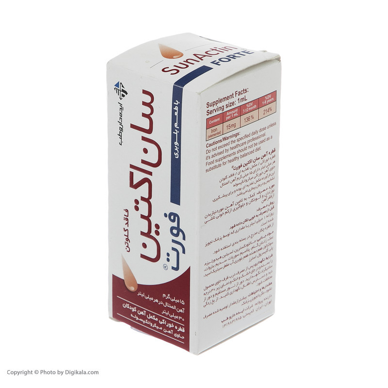 قطره آهن سان اکتین فورت ایده داروطب -30 میلی لیتر