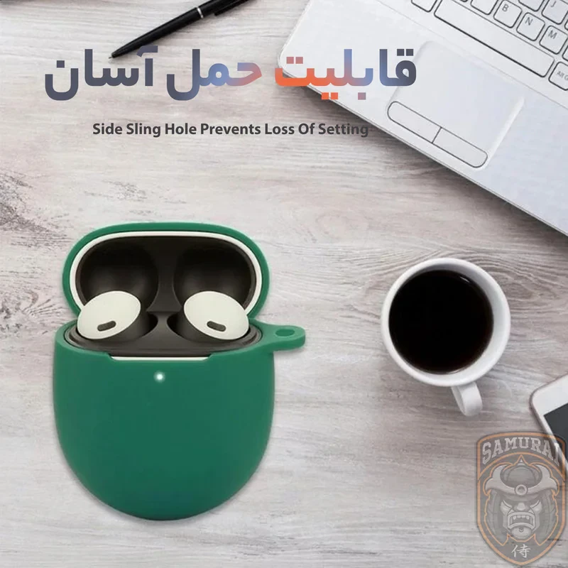 کاور سامورایی مدل Silk-17 مناسب برای کیس هدفون شیائومی Redmi Buds 4