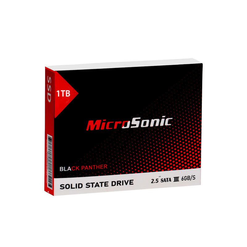 اس اس دی اینترنال SATA 3.0 میکروسونیک مدل Black PANTHER ظرفیت یک ترابایت