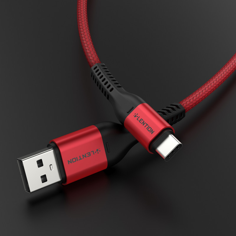 کابل تبدیل USB به USB-C لنشن مدل ACT طول2 متر