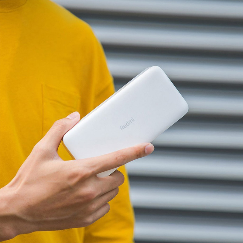 پاوربانک مدل Redmi PB200LZM ظرفیت 20000 میلی آمپر ساعت به همراه کابل تبدیل