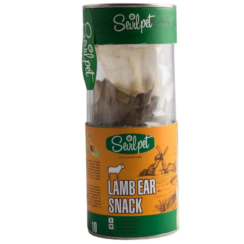غذای تشویقی سگ سویل پت مدل LAMB EAR SNACK