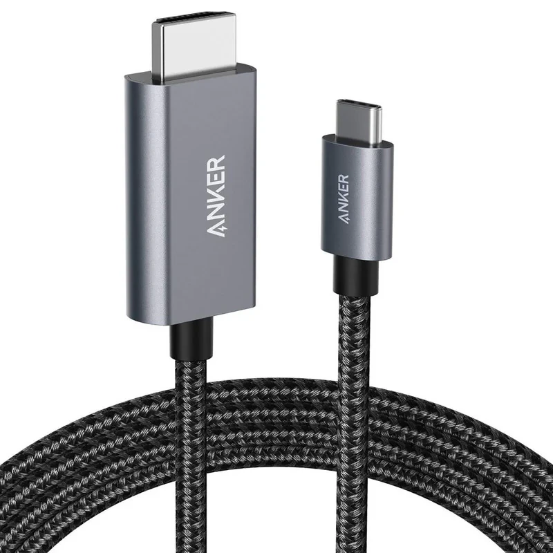 کابل تبدیل USB-C به HDMI 4K انکر مدل 311A8730 طول 1.8 متر