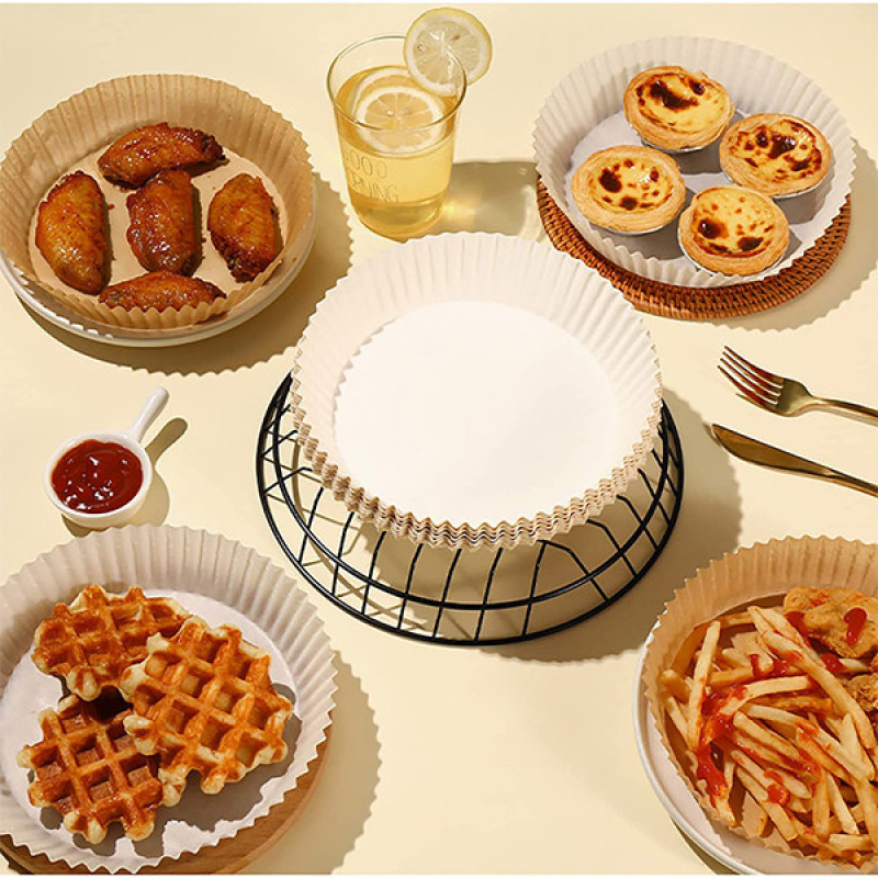 ورق نسوز شیرینی‌ پزی مدل Air Fryer Pad Paper بسته 50 عددی