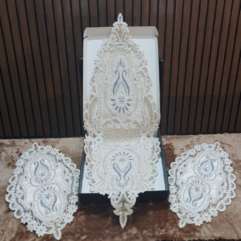 ست رومیزی سه تکه مدل لارا