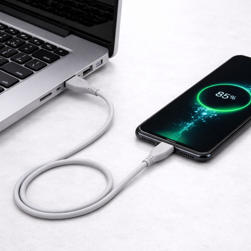 کابل تبدیل USB-A به USB-C کین مدل kmt02 طول 1 متر