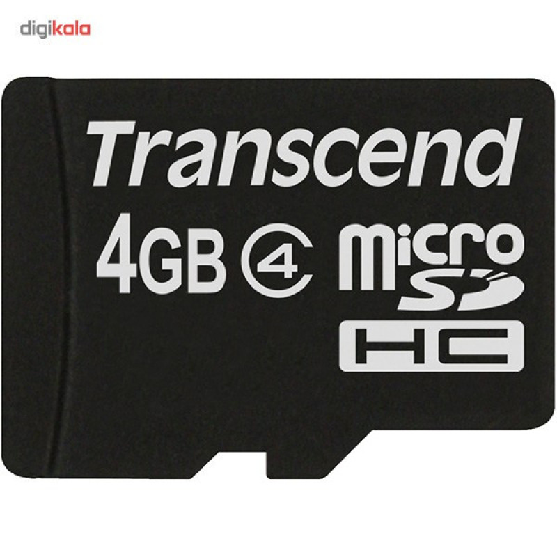کارت حافظه‌ microSDHC ترنسند کلاس 4 ظرفیت 4 گیگابایت