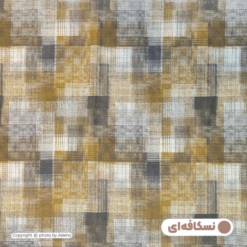 ملحفه آدنو مدل شطرنجی کد CH101 دونفره سایز 160x200 سانتی متر