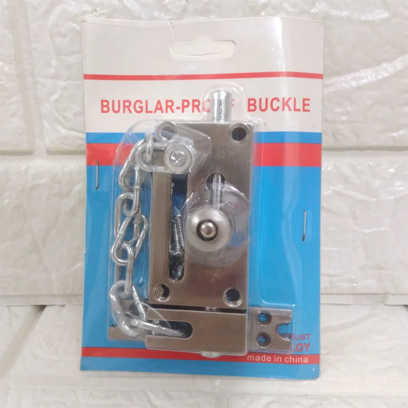 قفل شب بند مدل زنجیردار کد burglar.BUCKLE