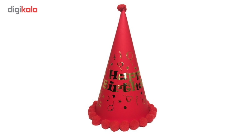 کلاه تولد مدل Black Light Happy Birthday06
